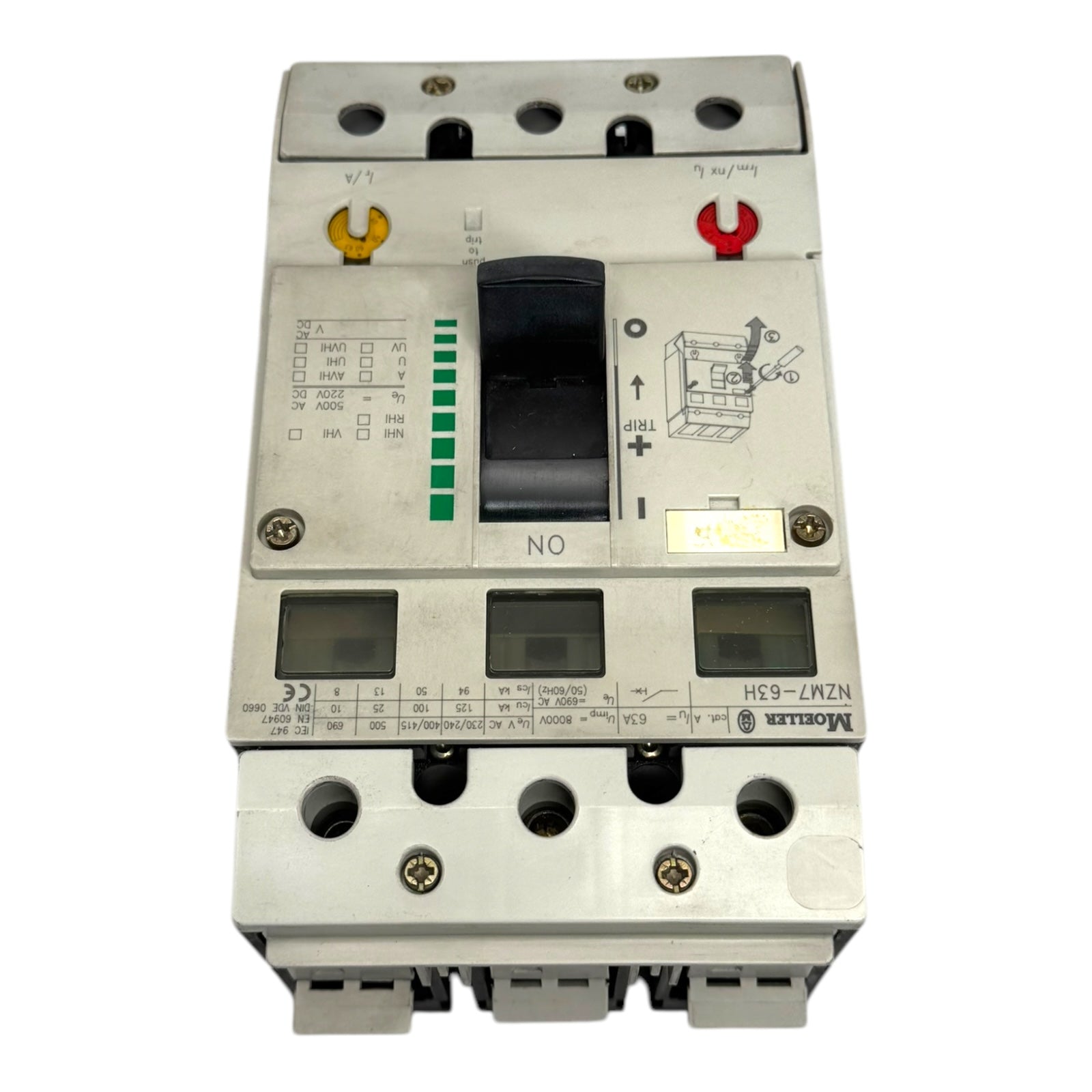 Moeller NZM7-63H NZM763H Lasttrennschalter Switch Disconnector 63A 3-polig
