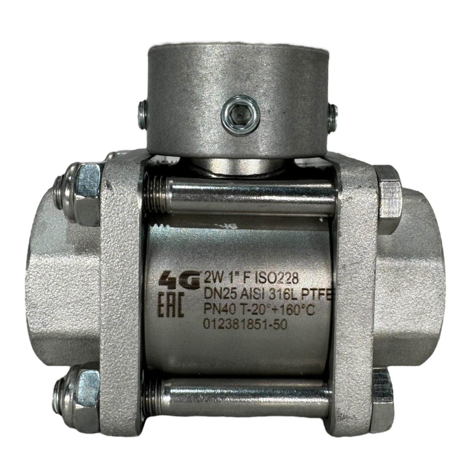 Valvaut Z910412 R1 Kugelhahn BALL VALVE 1" 40bar EDELSTAHL