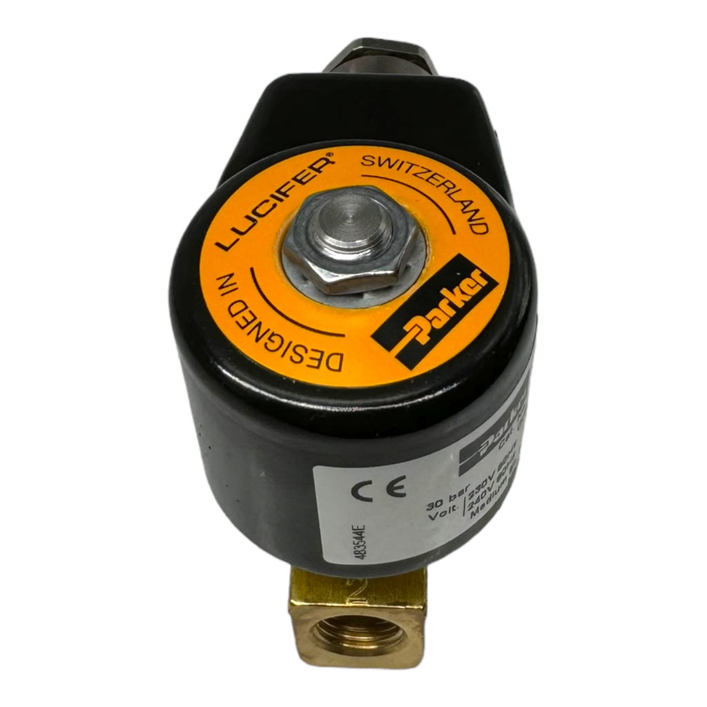 Parker Lucifer 121K6423-876024-483824T1 2-Wege Magnetventil 1/4"G 3mm IP44 30bar