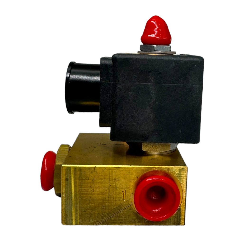 Parker Lucifer E131E03 481865C2D5BF 3/2 Wege-Magnetventil mit Spule 7bar 24V 9W 2,5-6mm