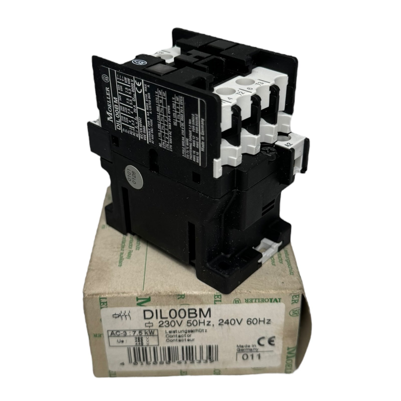 Klöckner Moeller DILO0AM Leistungsschütz Contactor 11kW 400V Spule 230V 3p
