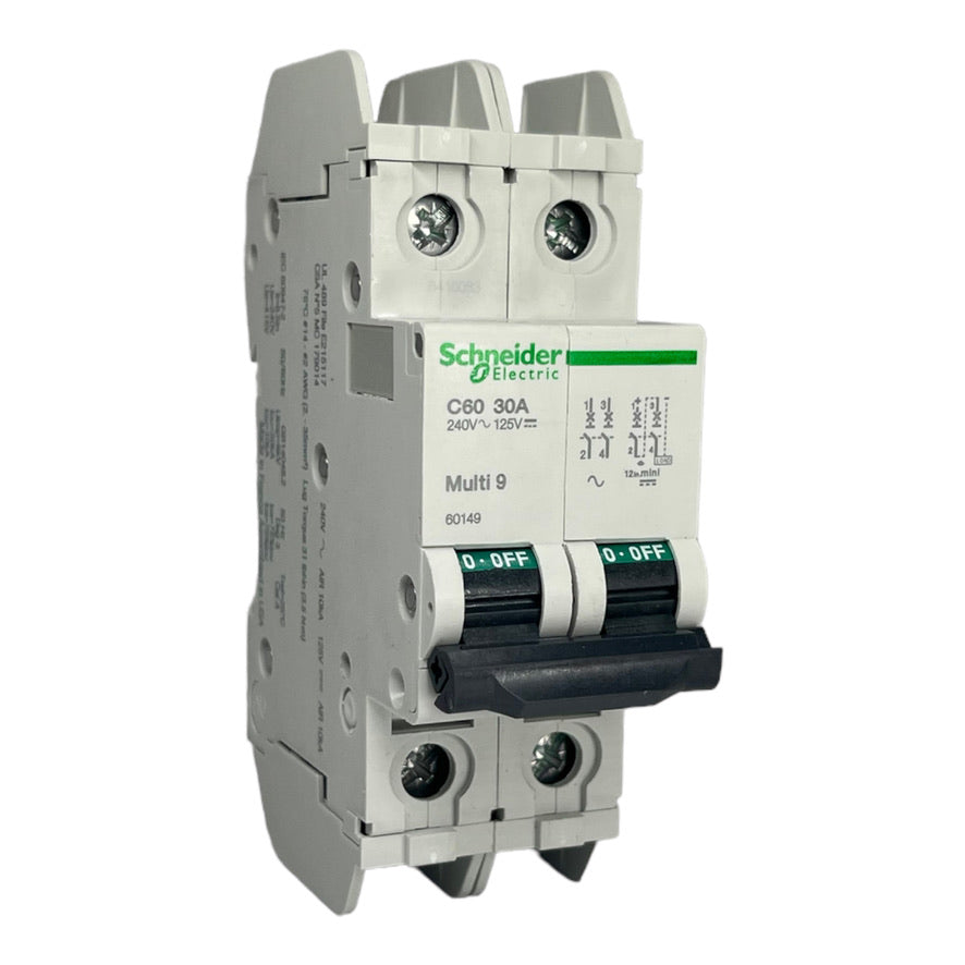 Schneider Electric MULTI9C60 60149 Leistungsschalter 2P 30A 240V AC 50/60Hz