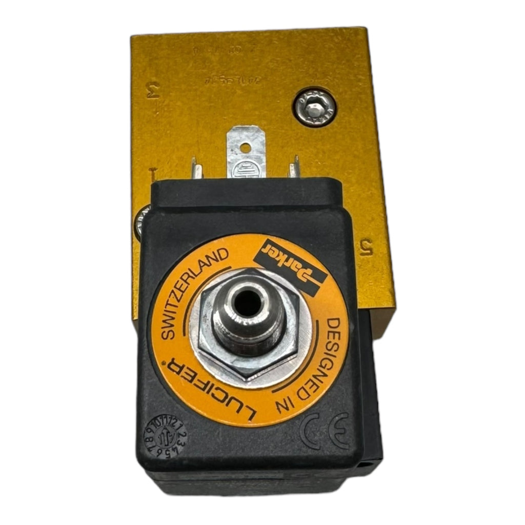 Parker Lucifer 481865C2D5BF 341L9534 481865C2 D5B F 5/2-Wege-Magnetventil mit Spule 10bar
