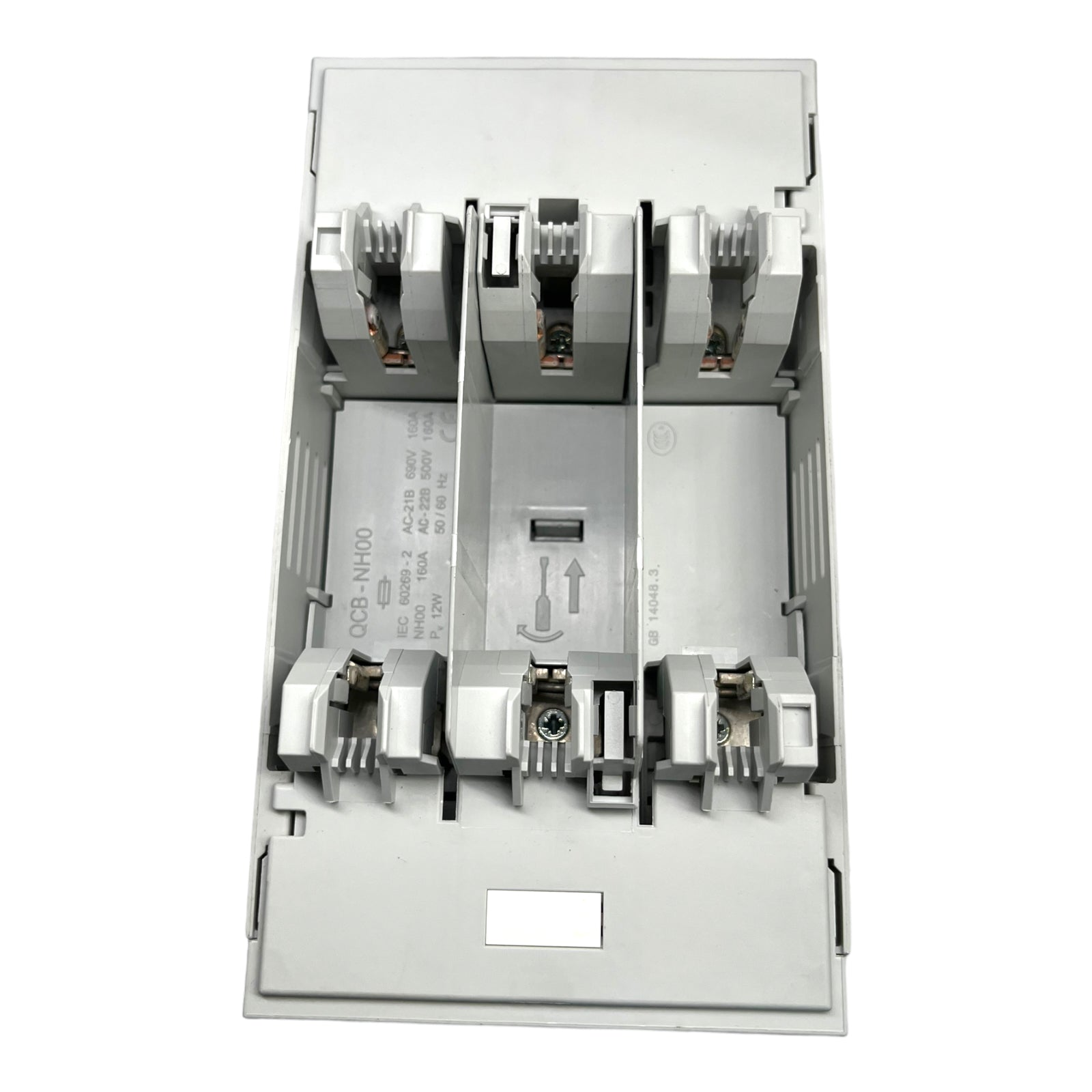 Wöhner QCB 33198 NH00 Sicherungslasttrennschalter Rahmenklemme 16A 3polig 690VAC
