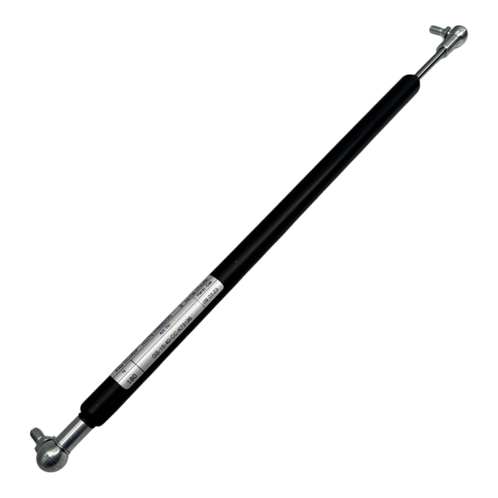 ACE GS-15-40-CC-K73196 Industrie-Gasdruckfedern Winkelgelenk Hub 40mm 400N Ø6mm