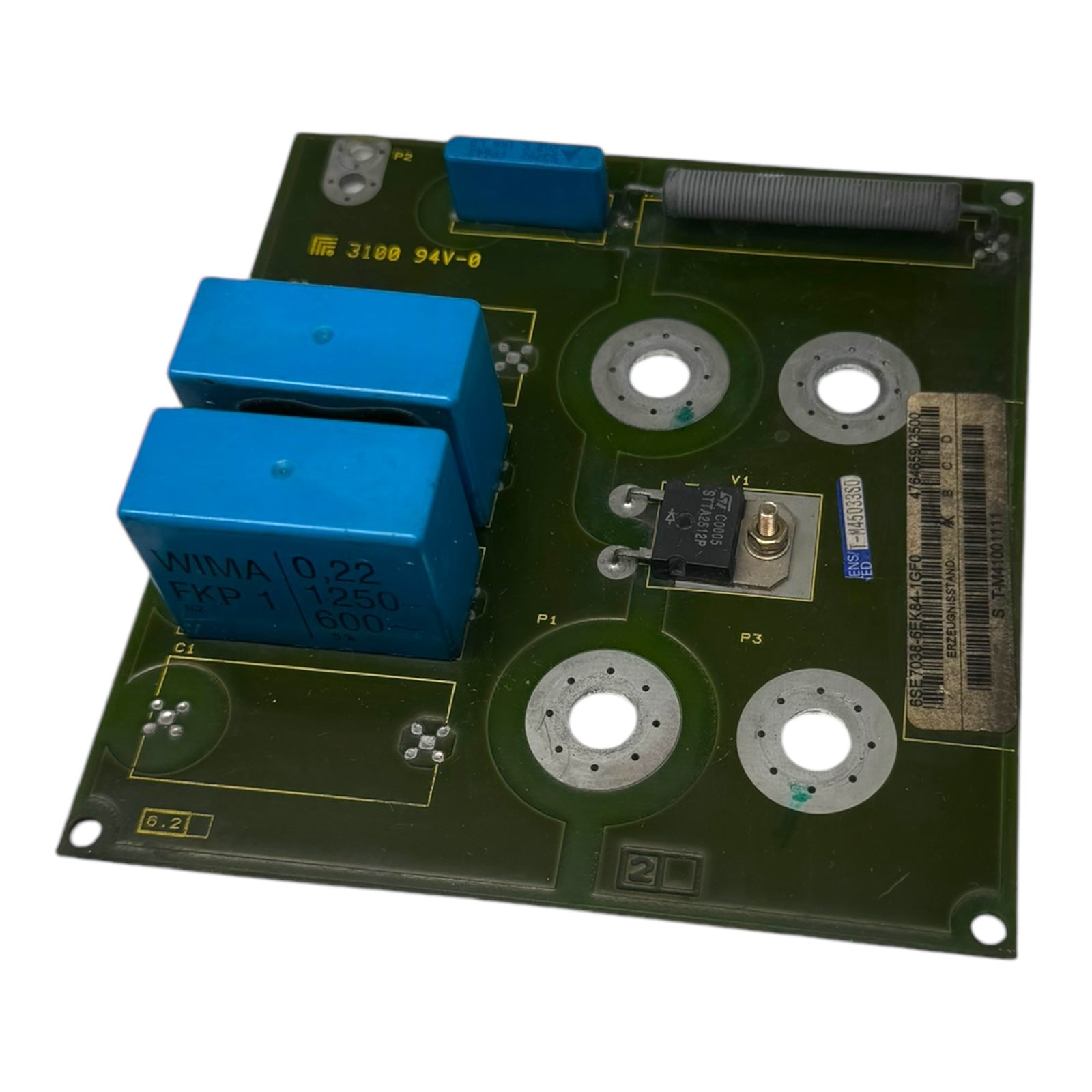 Siemens 476465.0066.00 6SE7038-6EK84-1GF0 476465903500 2N2K1K6LD Module Upper Unit