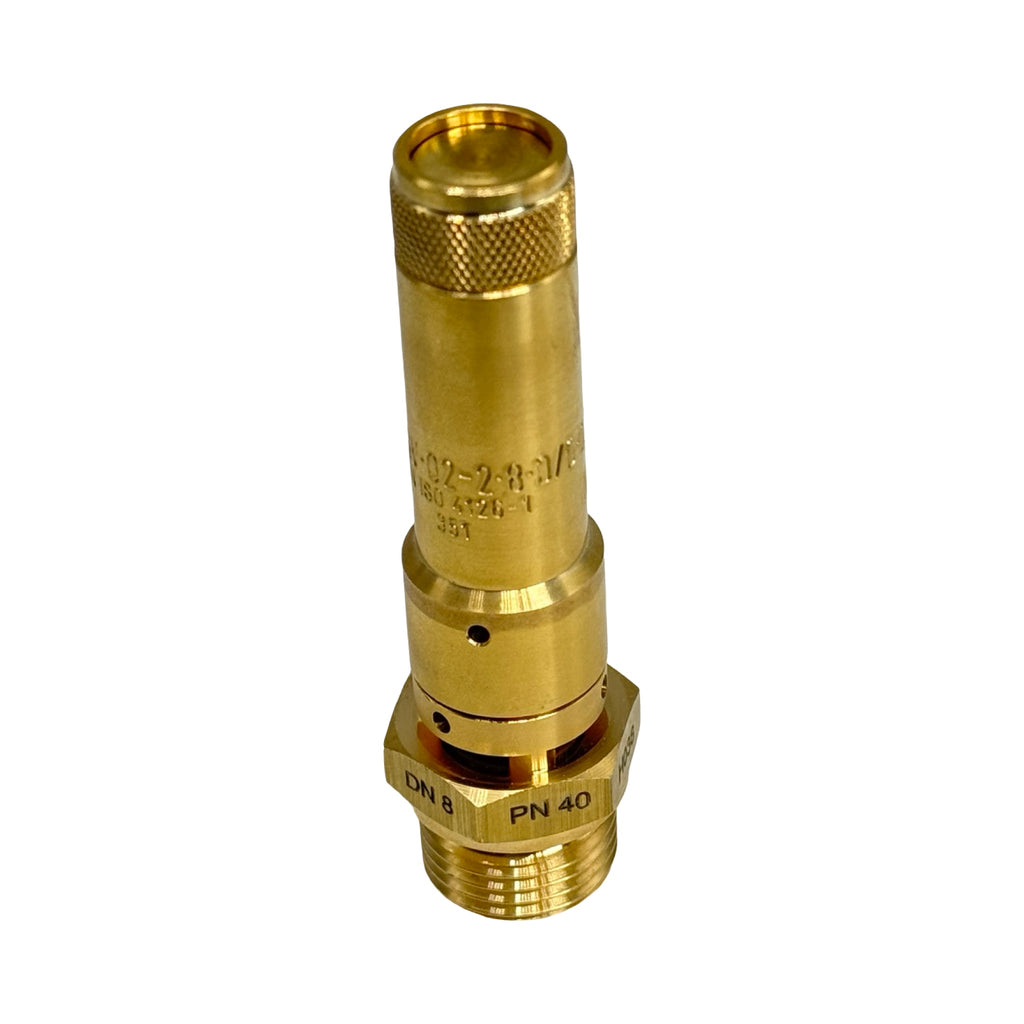 EWO Sicherheitsventil 351.256 7.1 DN8 G1/2 7,1bar PN40 Messing Druckluft