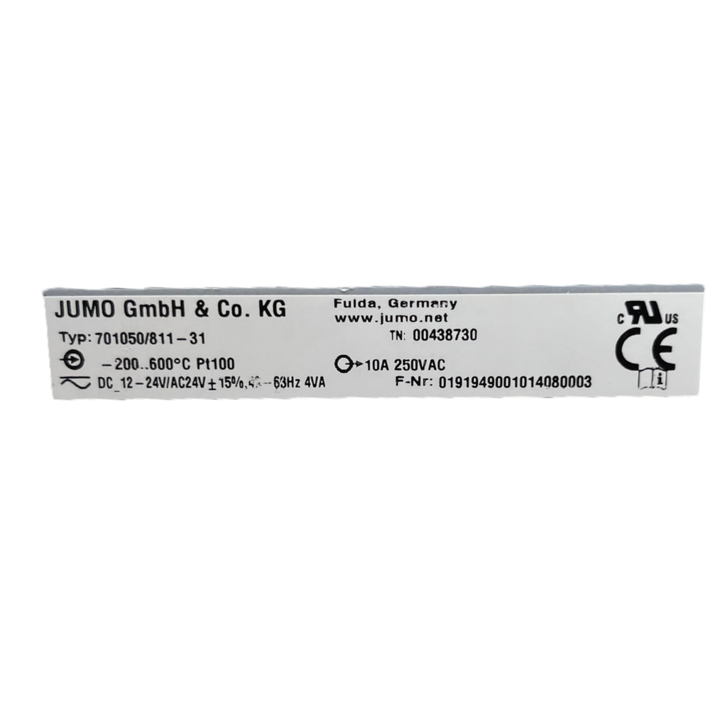 Jumo 70105081131 Thermostat eTRON T 12-24VDC 24VAC 10A 250VAC -200...600°C