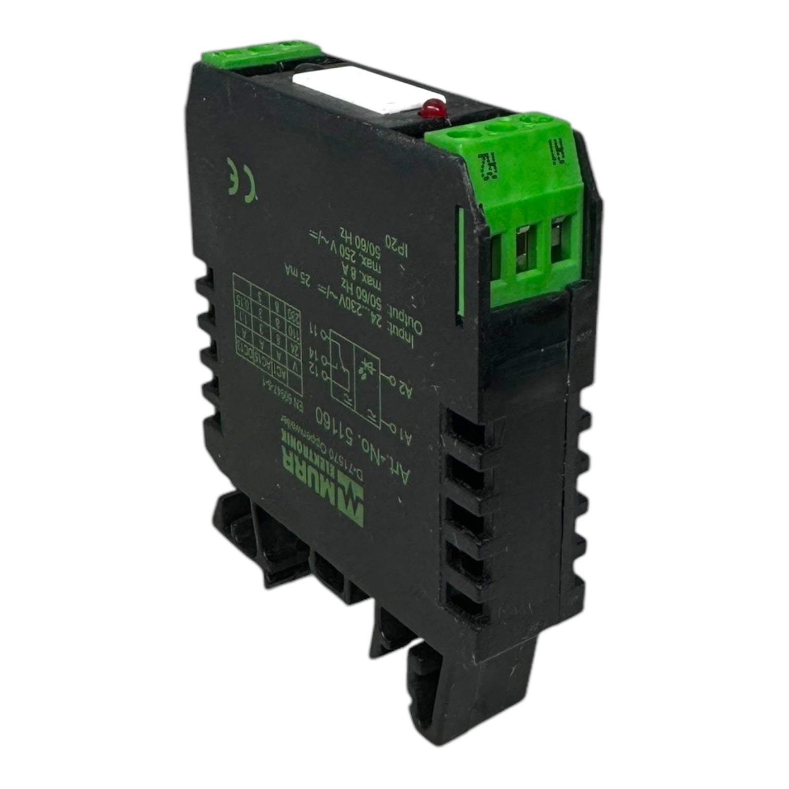 Murr Elektronik 51160 RMI 11 Ausgangsrelais 24-230 VAC/DC 7mA 8A 3polig