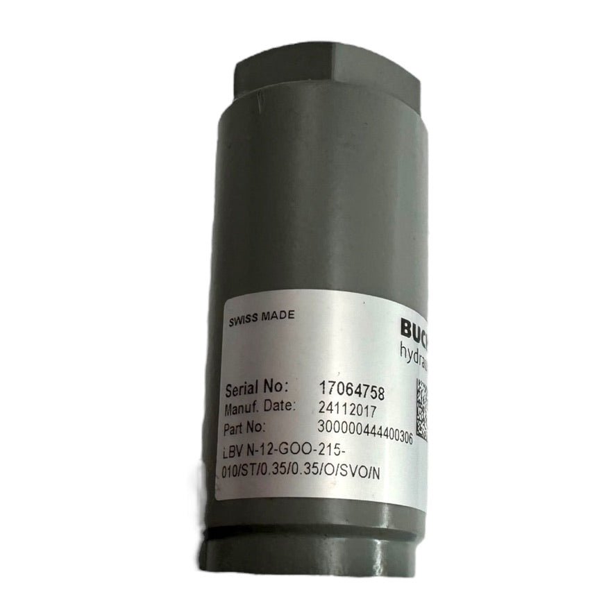 Bucher LBV N-12-GOO-215-010/ST/0.35/0.35/O/SVO/N Senkbremsventil Brake Valve
