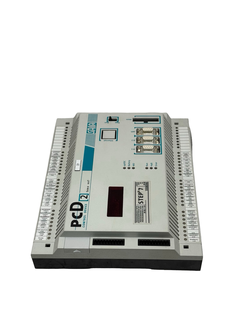 SAIA PCD2 Serie xx7 SPS Steuerung CPU Ethernet MPI B1 B2 Controller