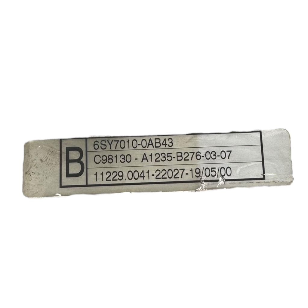 Siemens 6SY7010-0AB43 C98130 Thyristorblock Stufe B 1023A 380-460V 50/60Hz