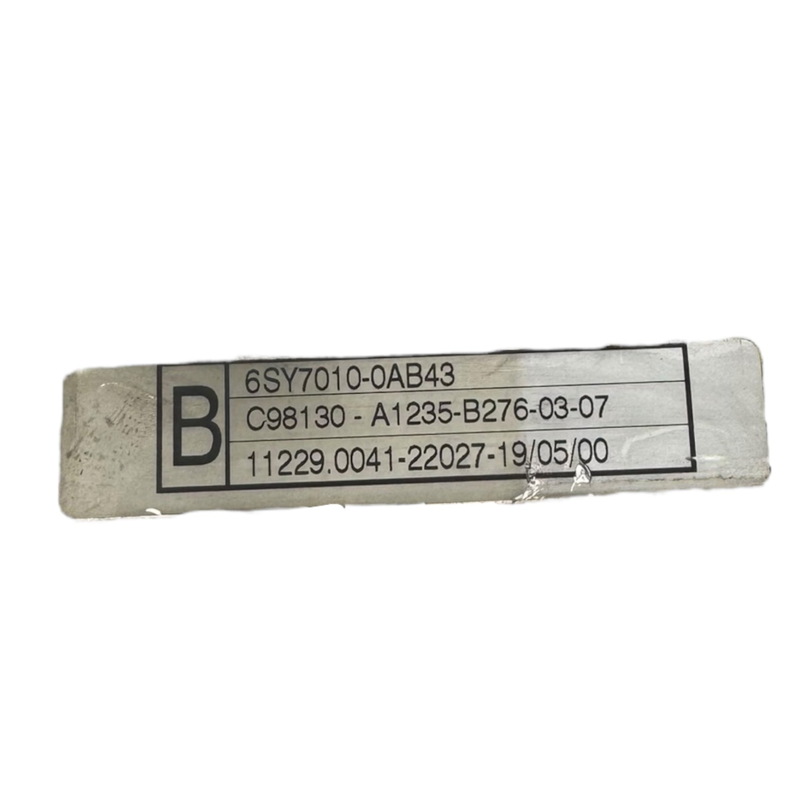Siemens 6SY7010-0AB43 C98130 Thyristorblock Stufe B 1023A 380-460V 50/60Hz