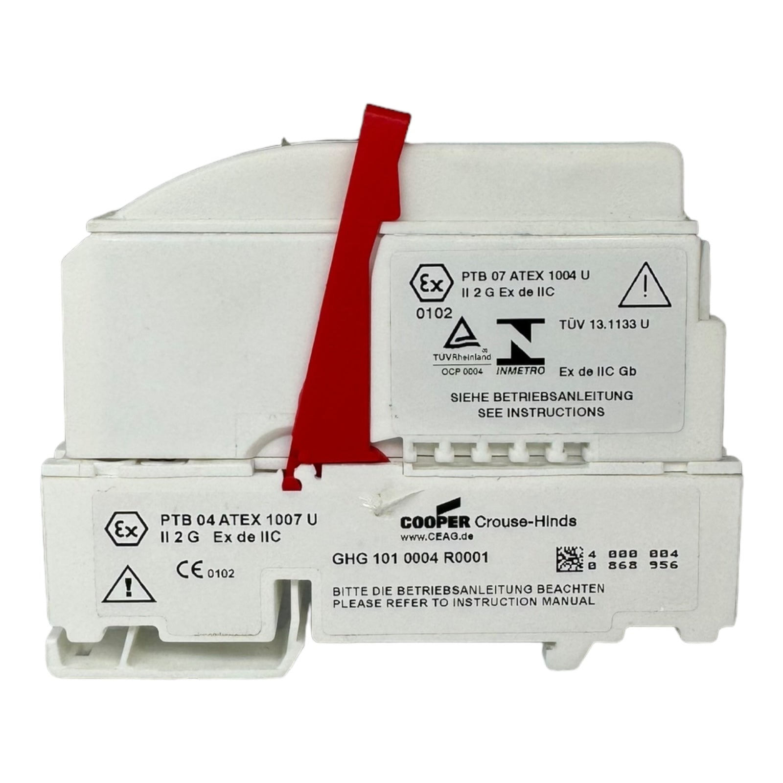Pepperl+Fuchs COOPER MFT-F.6300.L GHG1010004R0001 GHG 101 0004 R0001 Trennklemme