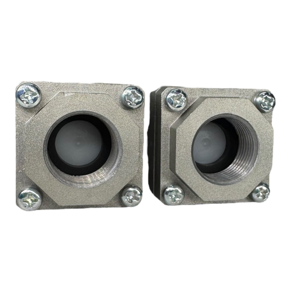 2x SMC AK4000-04 Rückschlagventil Ventil Pneumatik check valve 1/2'' 1MPa