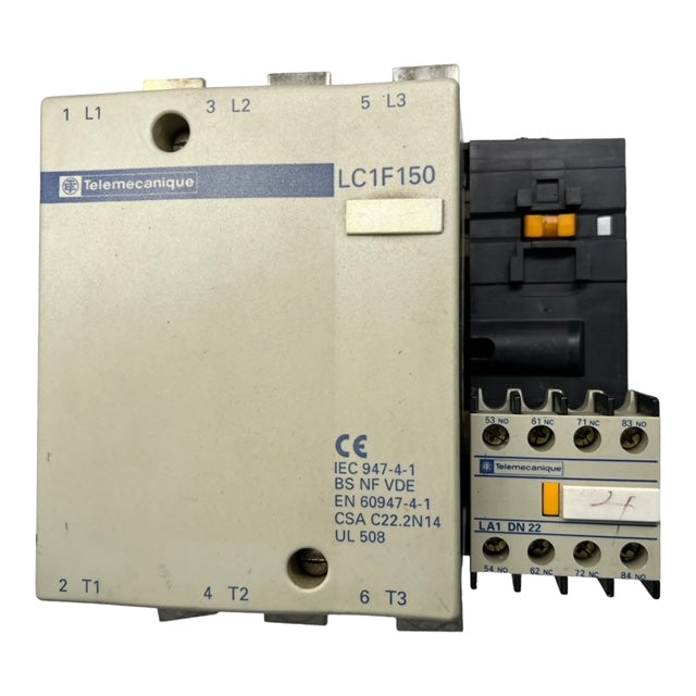 Telemecanique LF1C150 Leistungsschütz Schütz Contactor 150A 75kW 220/230V 3p