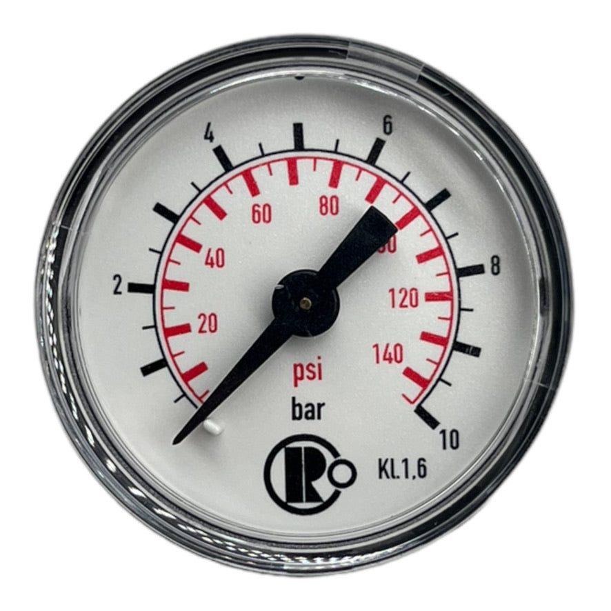 Riegler 84502K Wartungseinheit G1/4 3-teilig 0,5-10bar PC-Behälter+Manometer