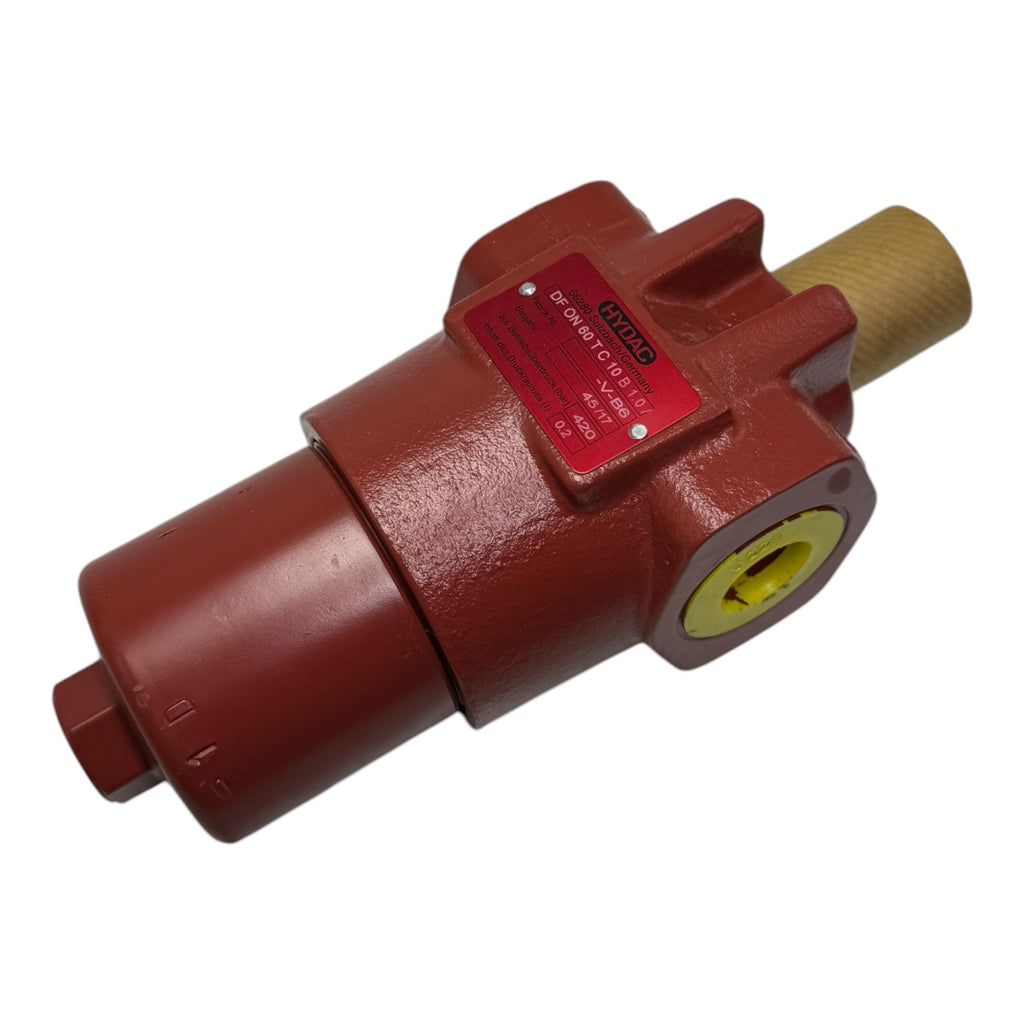 Hydac DF ON 60 TC 10 B 1.0 Druckfilter DF Reversible Oil Flow 3/4" 420bar 0.2L
