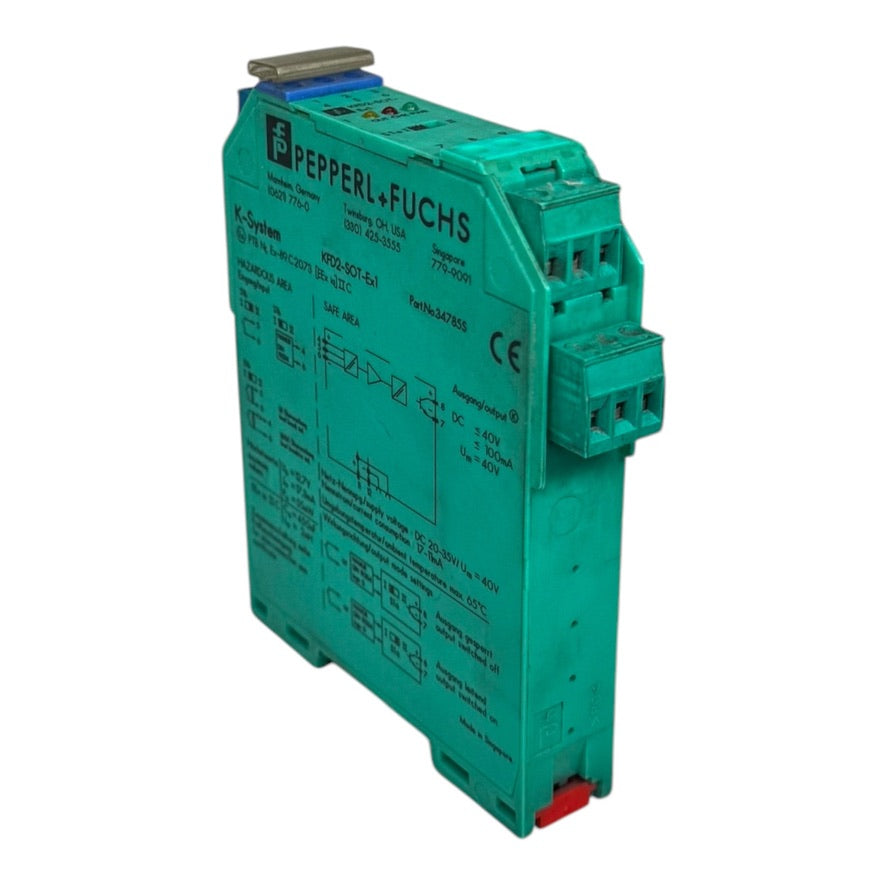 Pepperl+Fuchs KFD2-SOT-Ex1 34785S Sicherheitsrelais Modul Schaltverstärker SIL2