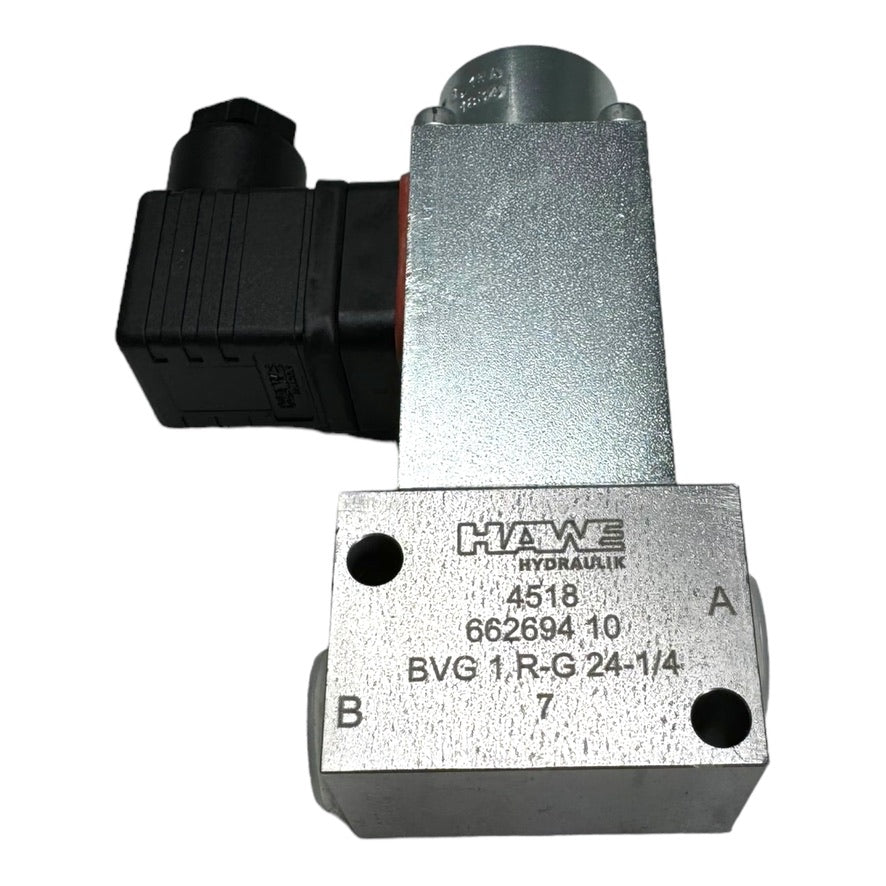 HAWE Hydraulik BVG1R-G24-1/4 2540055 Wegesitzventile seated valves 24VDC 27,6W