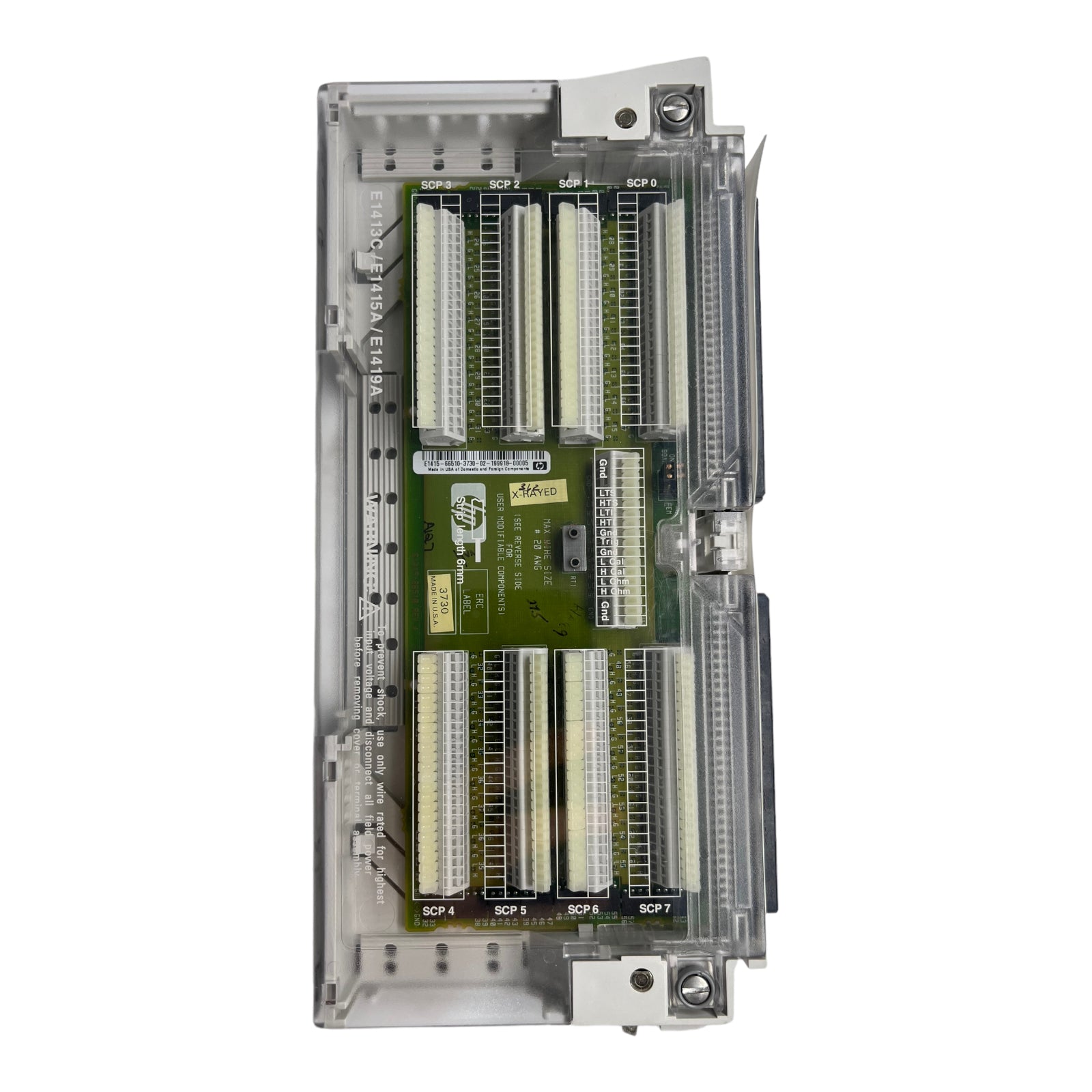 HP E1413C Scanning A/D Converter 64-CH E1413C / E1415A / E1419A / E1415-66510