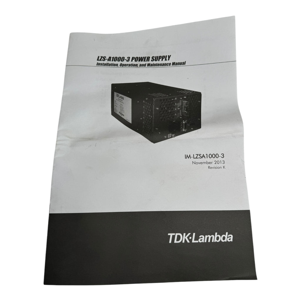 TDK LAMBDA LZS-A1000-3 Geregeltes Netzteil Schaltnetzteil 100-240VAC 47-63Hz 15A
