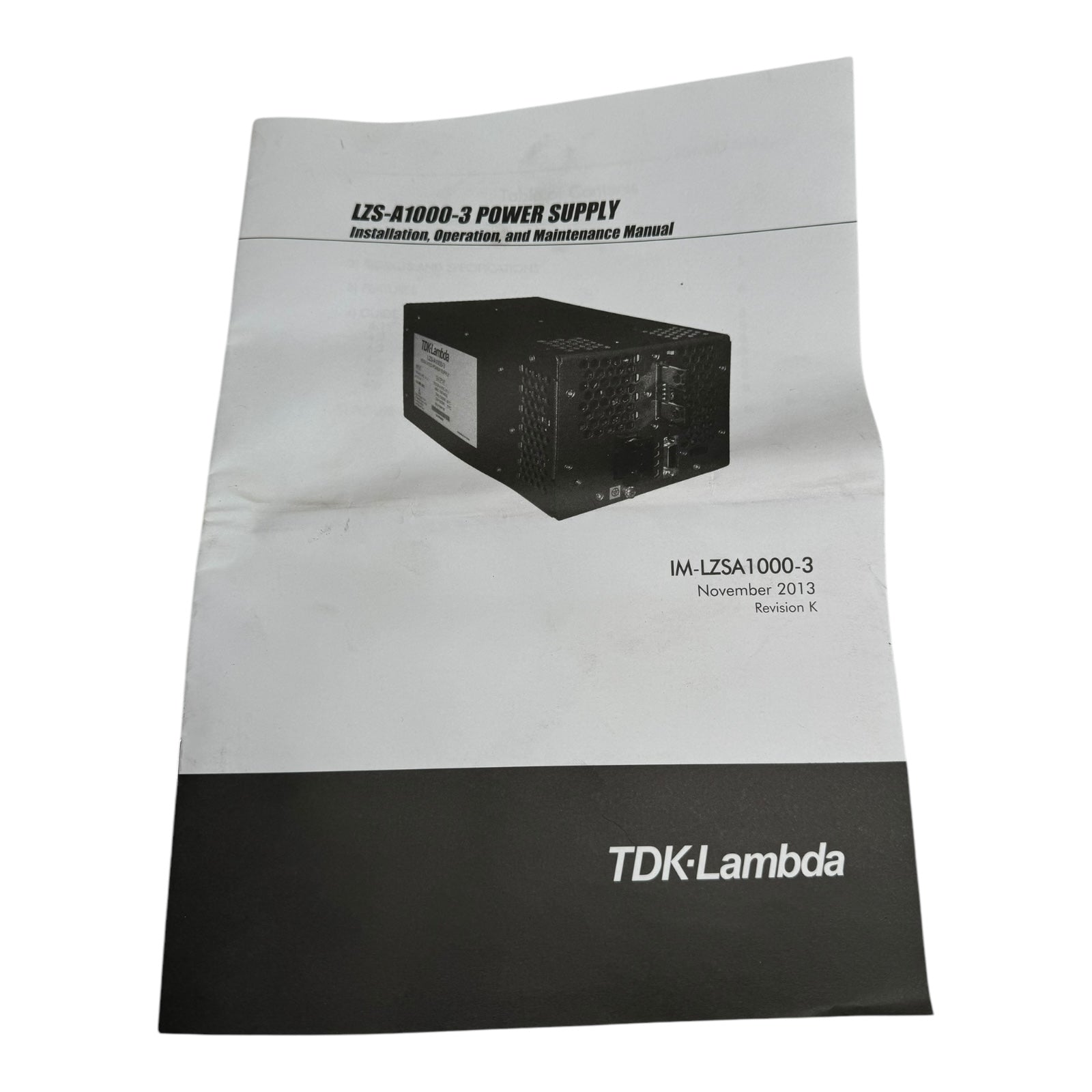 TDK LAMBDA LZS-A1000-3 Geregeltes Netzteil Schaltnetzteil 100-240VAC 47-63Hz 15A