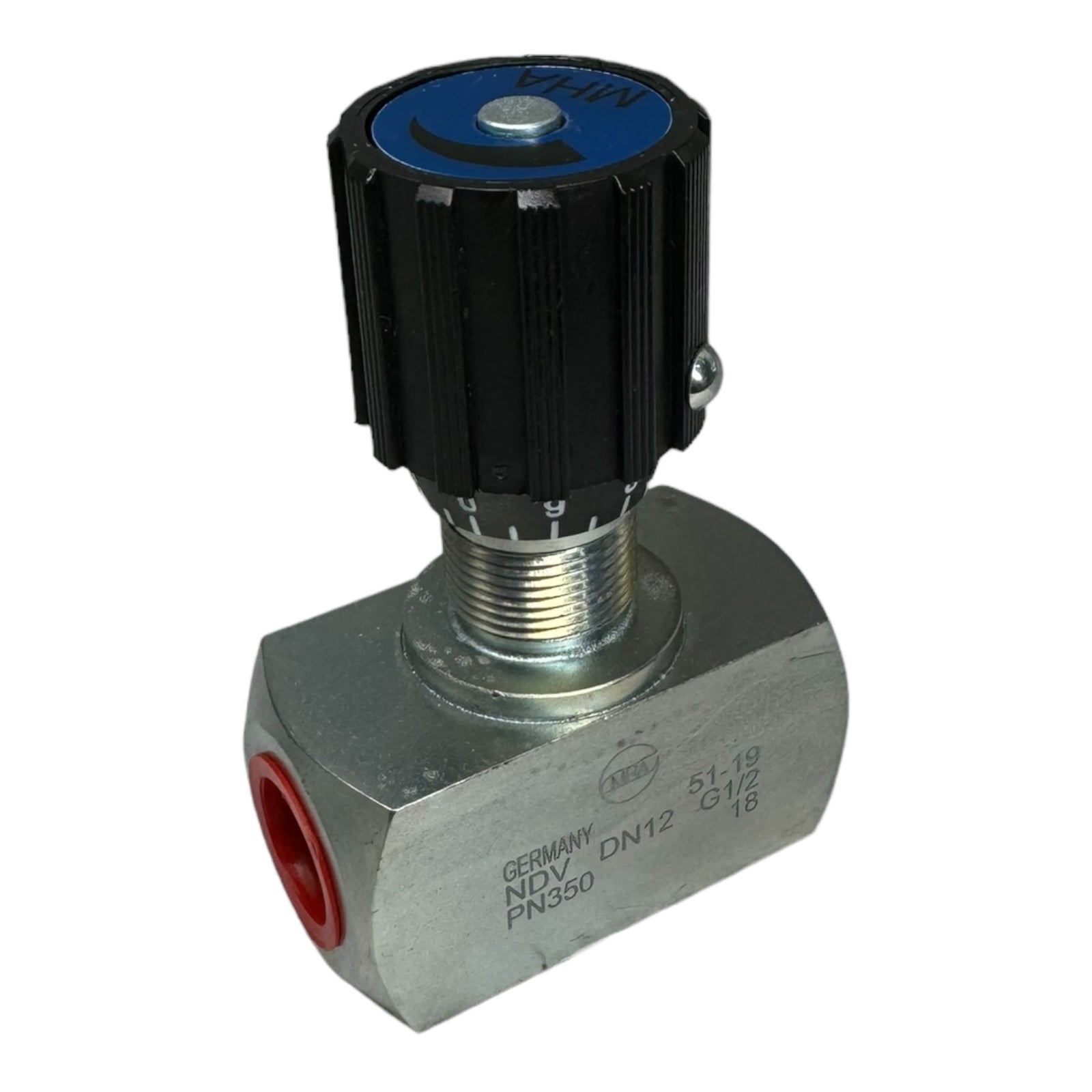 MHA Zentgraf PN350 51-19 NDV DN12 Nadelventil G1/2 350bar