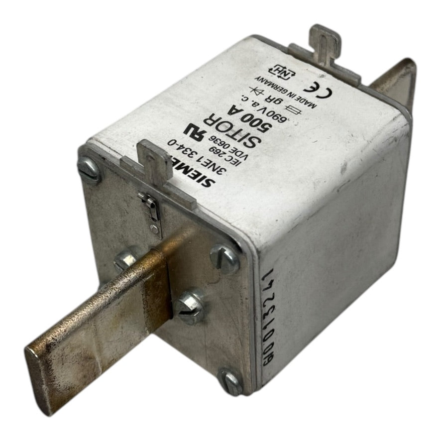 Siemens 3NE1334-0 SITOR-Sicherungseinsatz Sicherung 500A 690V NH2 Gr.2 100kA