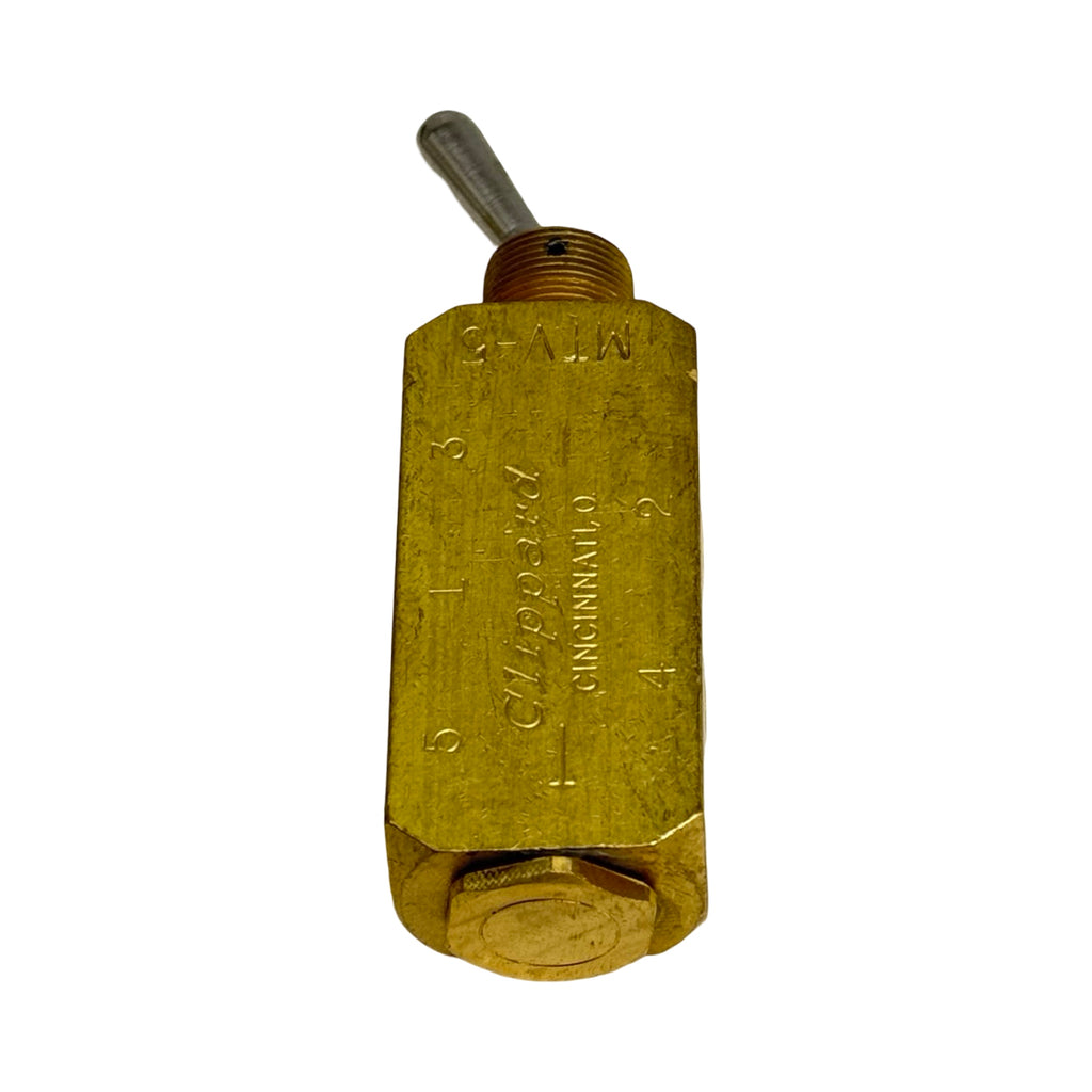 Clippard M-MTV-5 Miniatur 3/2-Wege Pneumatikventil Toggle 1/8 NPT