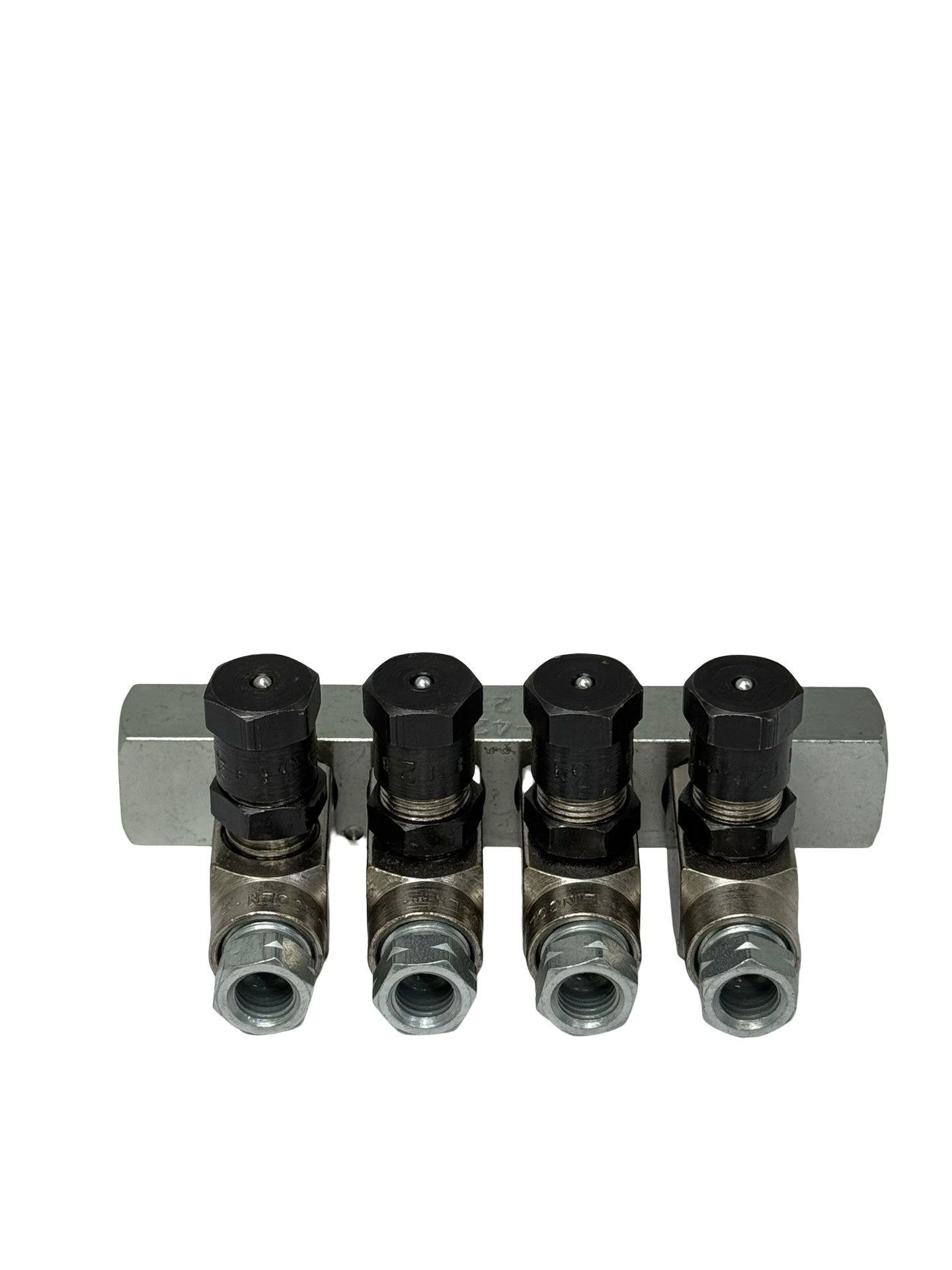 SKF Lincoln Centro-Matic SL-42 Verteiler 084428-4 Schmierverteiler 4-fach 1/8"