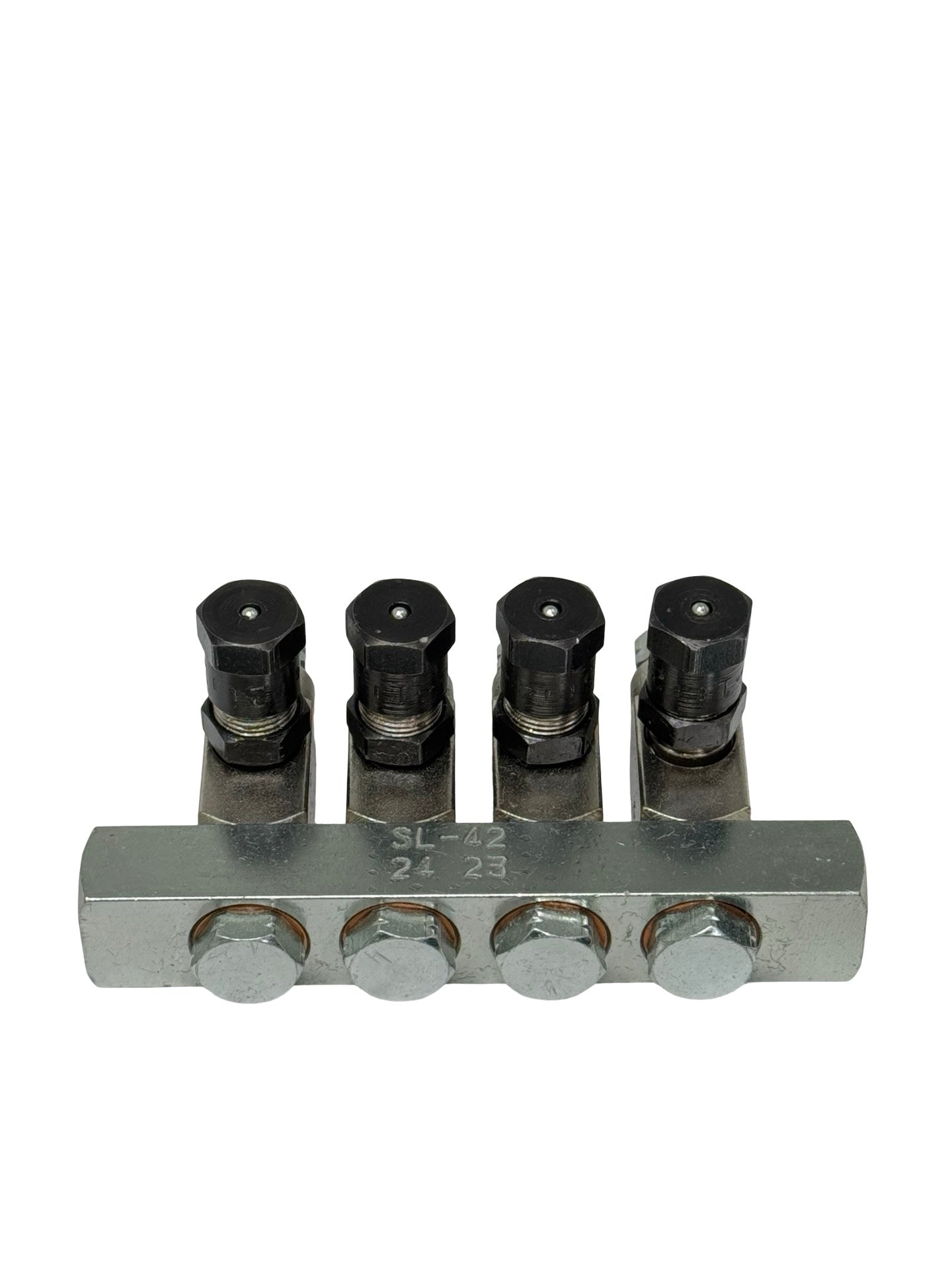 SKF Lincoln Centro-Matic SL-42 Verteiler 084428-4 Schmierverteiler 4-fach 1/8"