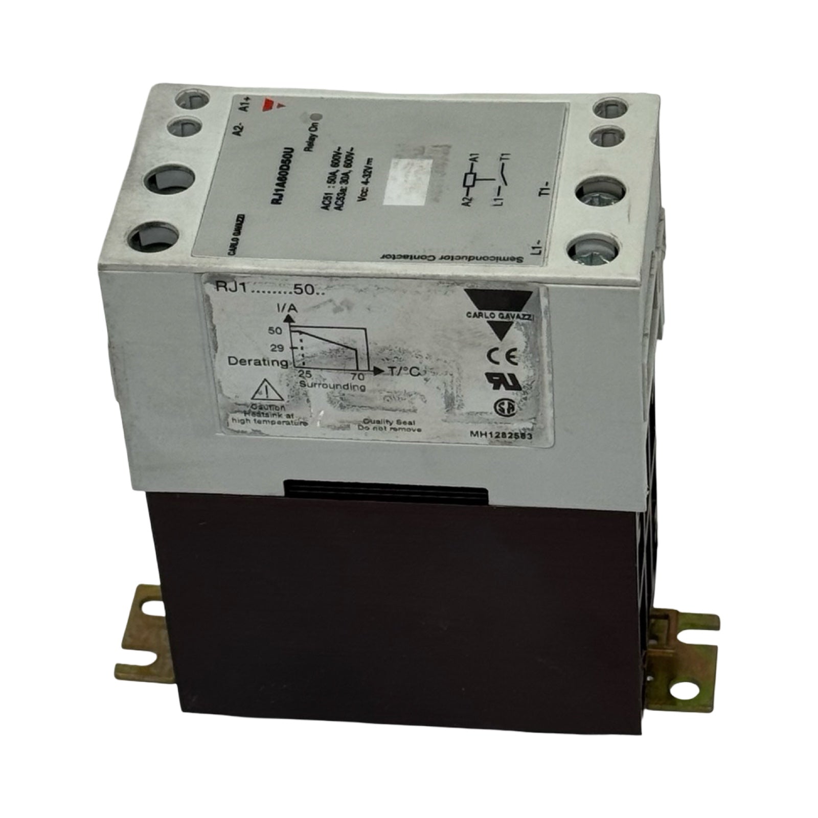 Carlo Gavazzi RJ1A60D50U Halbleiterrelais SSR 50A 600V DC 4-32V
