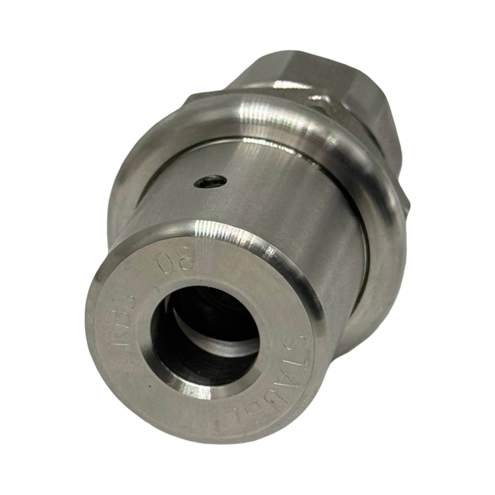 Stäubli RBS08.2101/IC Kupplung Bulkhead Edelstahl M30x1,5 Durchführung