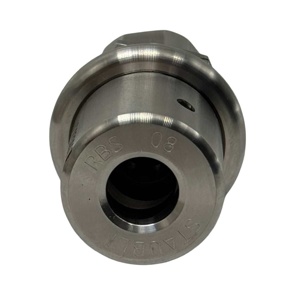 Stäubli RBS08.2101/IC Kupplung Bulkhead Edelstahl M30x1,5 Durchführung