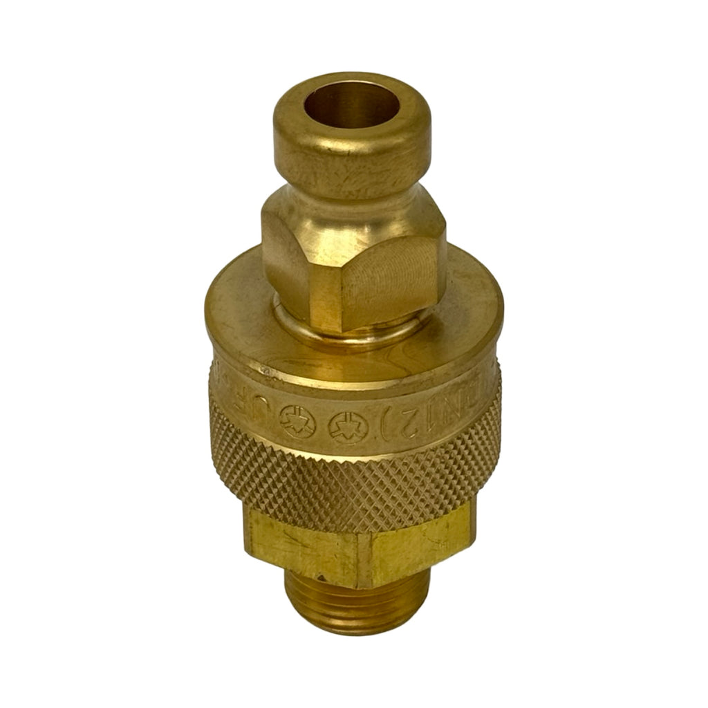 Walther Präzision UF-012 DN12 Schnellkupplung Messing Druckluft Kupplung