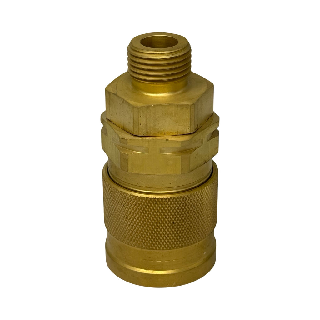 Walther Präzision LP-012-0 DN12 Schnellkupplung Messing IG/AG Kupplung
