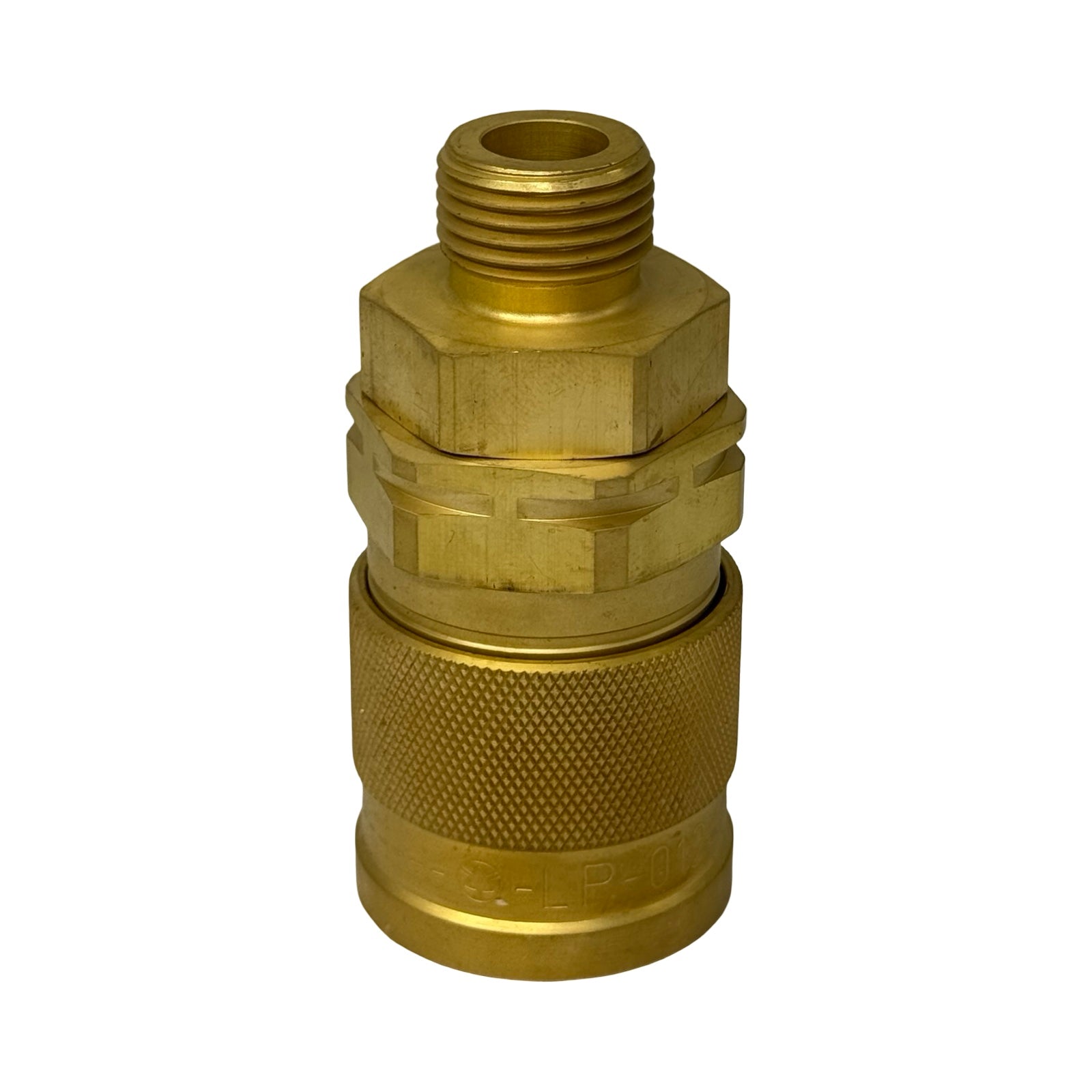 Walther Präzision LP-012-0 DN12 Schnellkupplung Messing IG/AG Kupplung