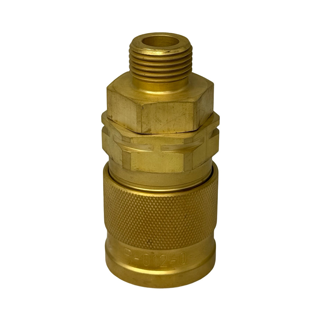 Walther Präzision LP-012-0 DN12 Schnellkupplung Messing IG/AG Kupplung