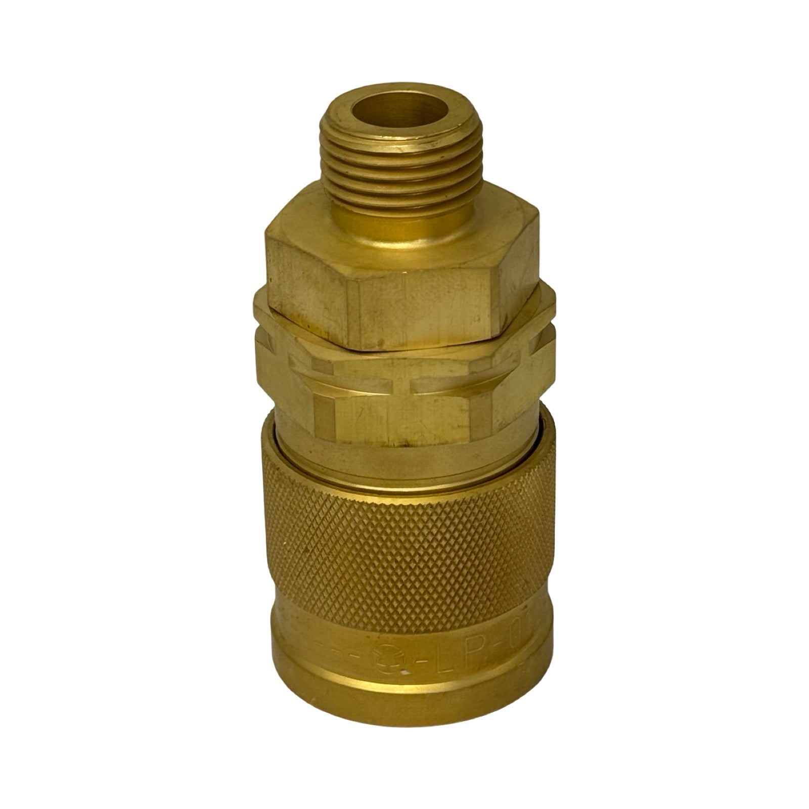 Walther Präzision LP-012-0 DN12 Schnellkupplung Messing IG/AG Kupplung