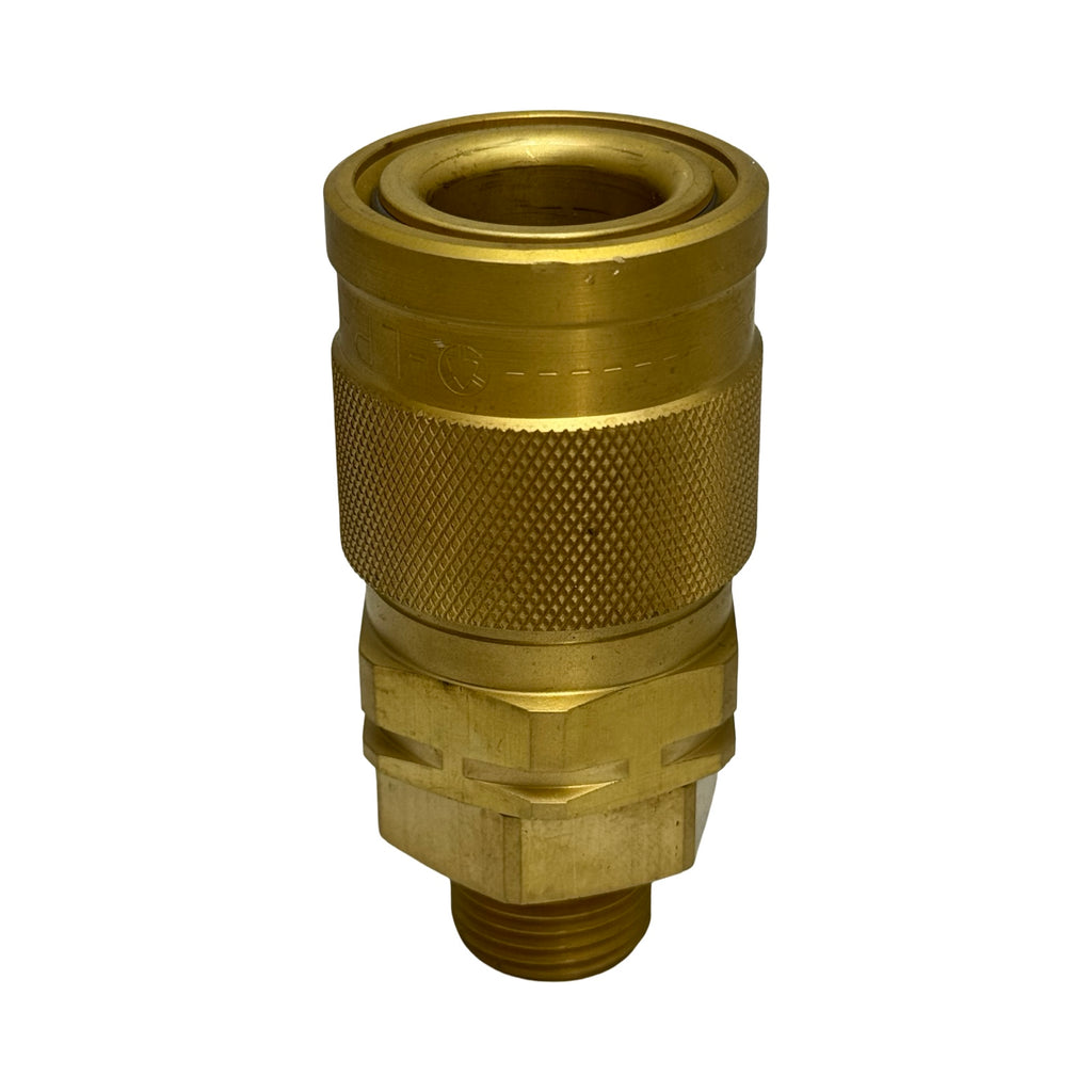 Walther Präzision LP-012-0 DN12 Schnellkupplung Messing IG/AG Kupplung