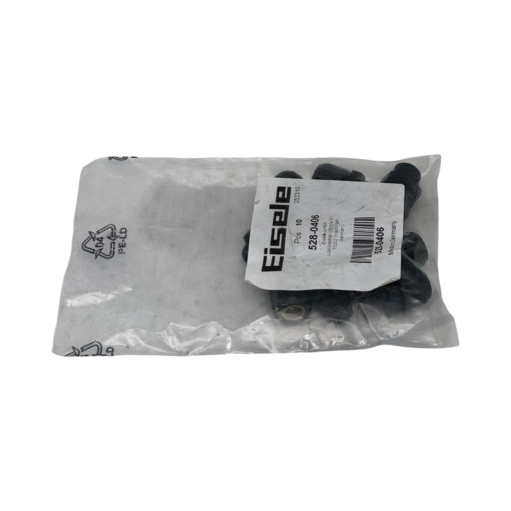 10x Eisele 528-0406 Winkelverschraubung M5 4mm Pneumatik 90°