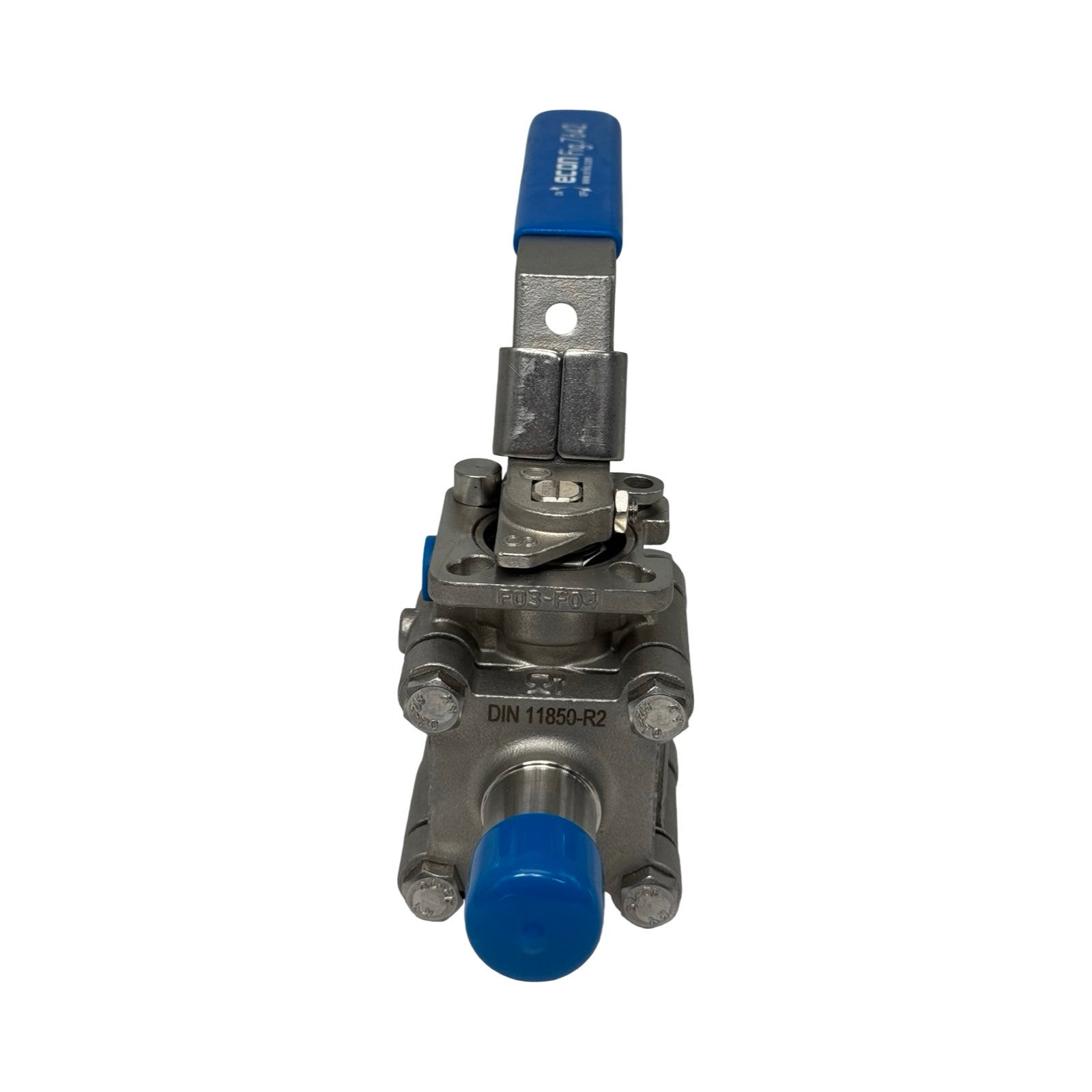 Econ Fig.7642 Kugelhahn 1/2 Zoll Edelstahl DN15 PN99 3-teilig