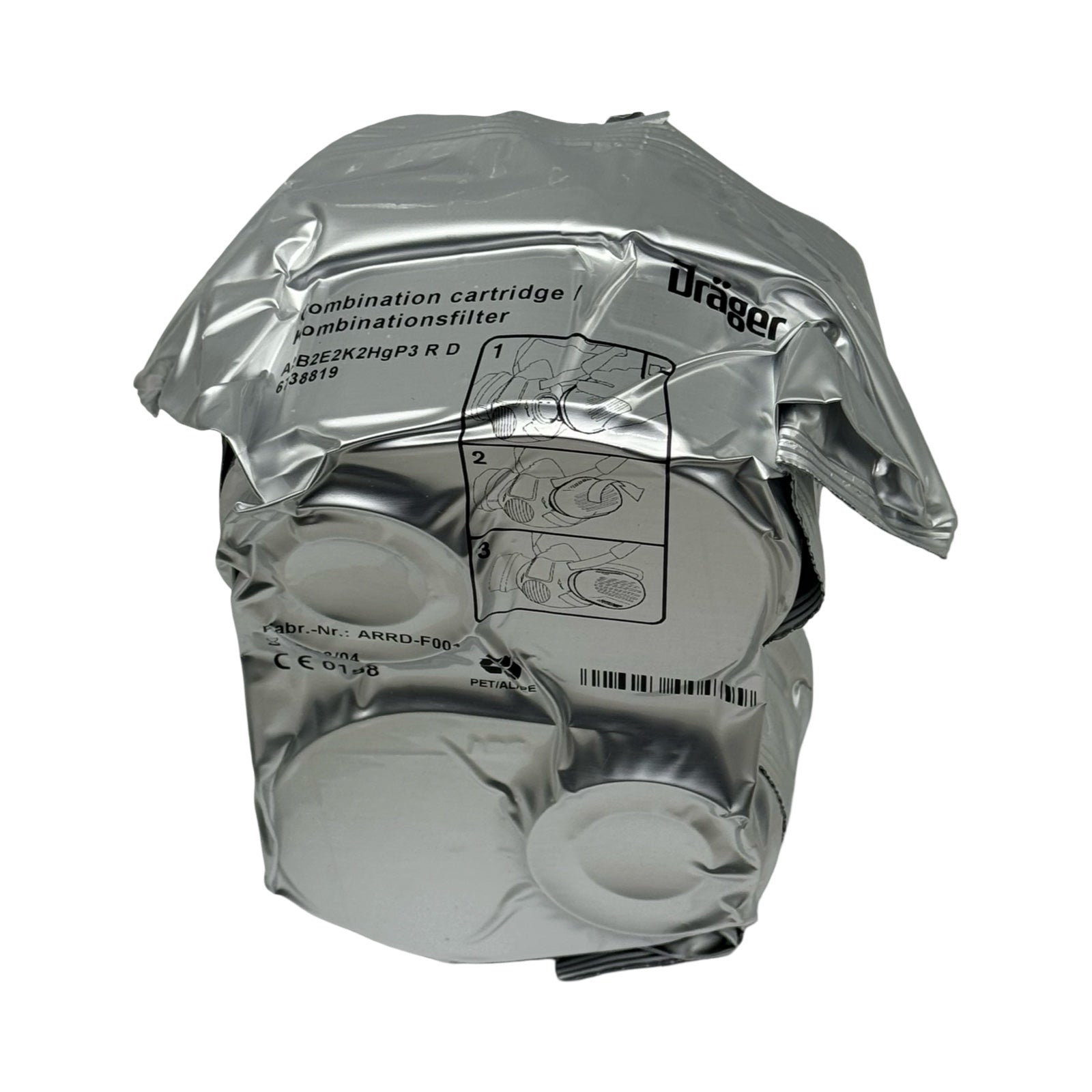 2x Dräger X-plore Kombinationsfilter A2B2E2K2HgP3 R D 6738819 Atemschutz