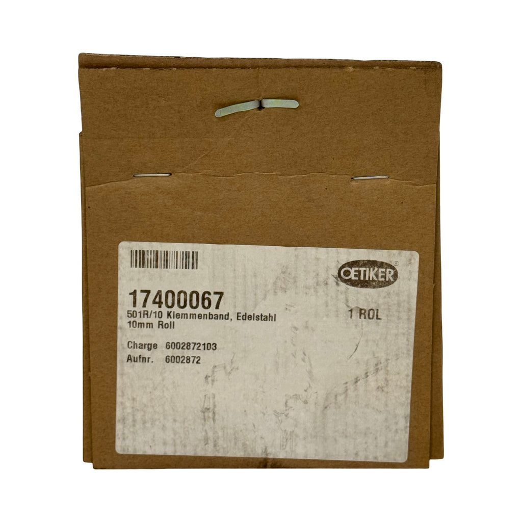 Oetiker 17400067 Klemmenband Edelstahl 10mm Rollband Schlauchschellen