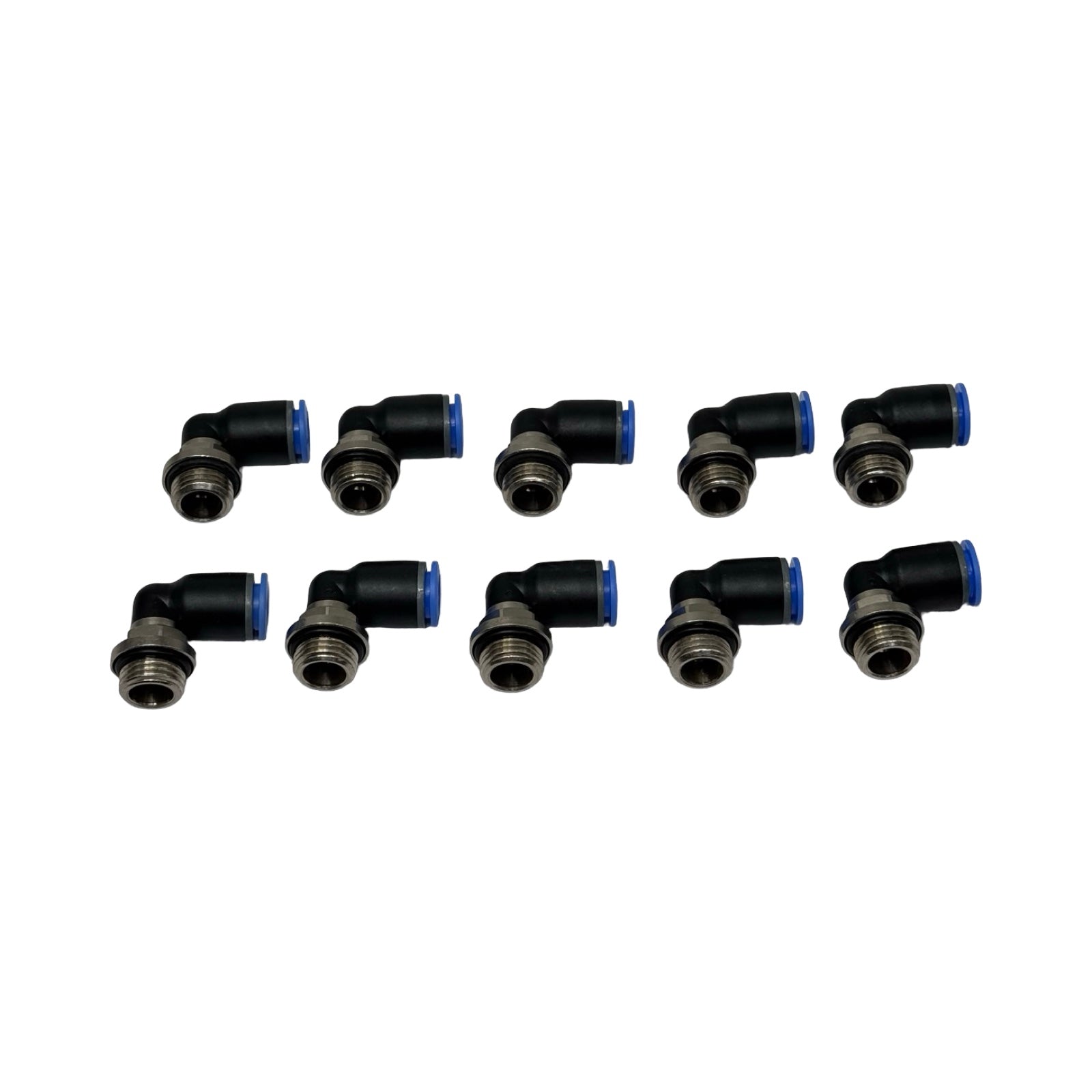 50x Riegler 109267 125.014-8 L-Steckverschraubung G1/4 Ø8mm Pneumatik