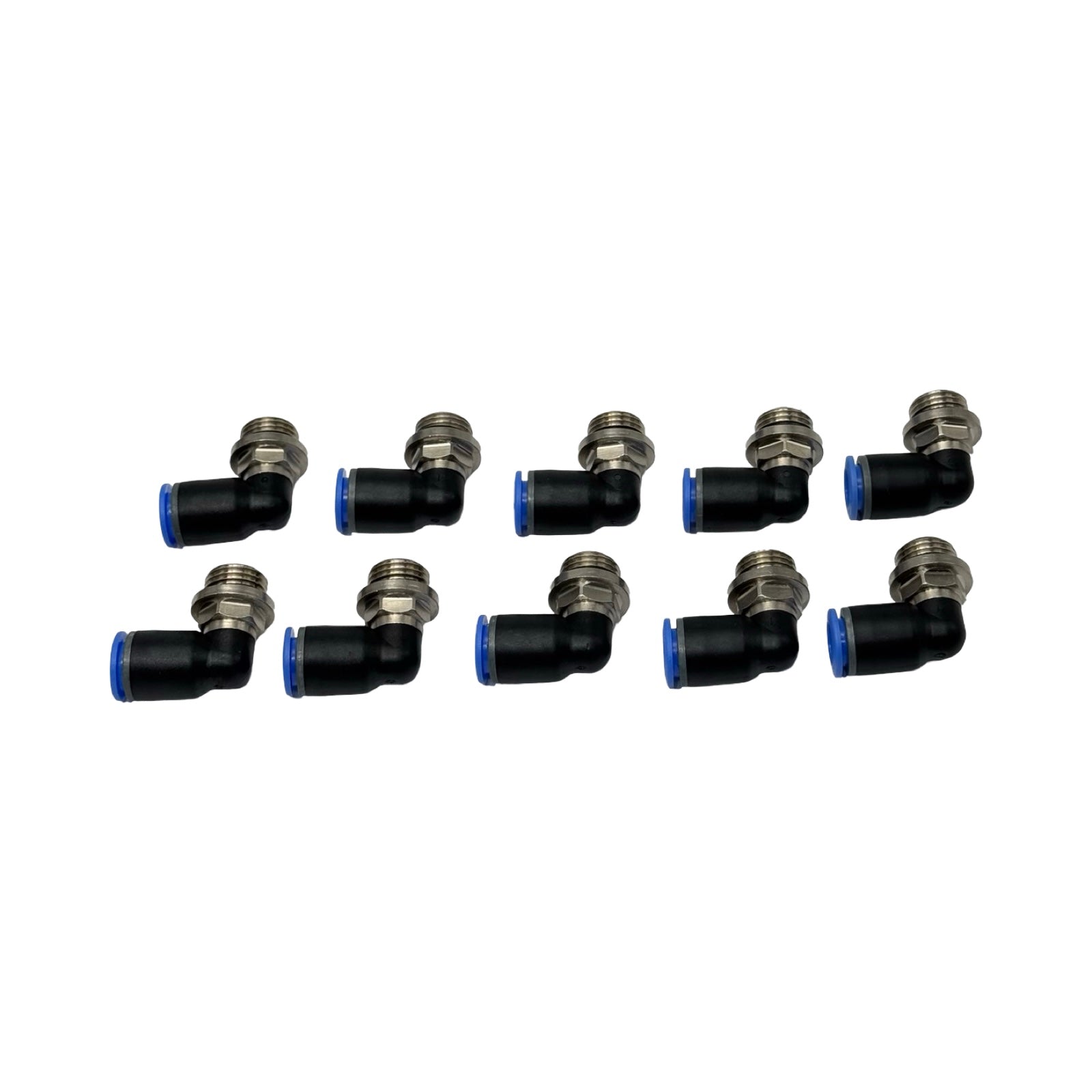 50x Riegler 109267 125.014-8 L-Steckverschraubung G1/4 Ø8mm Pneumatik