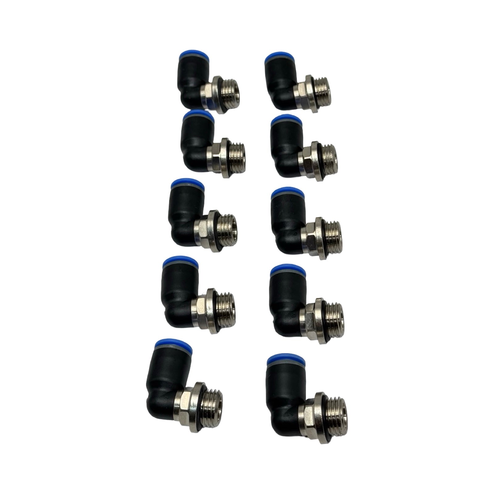 50x Riegler 109267 125.014-8 L-Steckverschraubung G1/4 Ø8mm Pneumatik