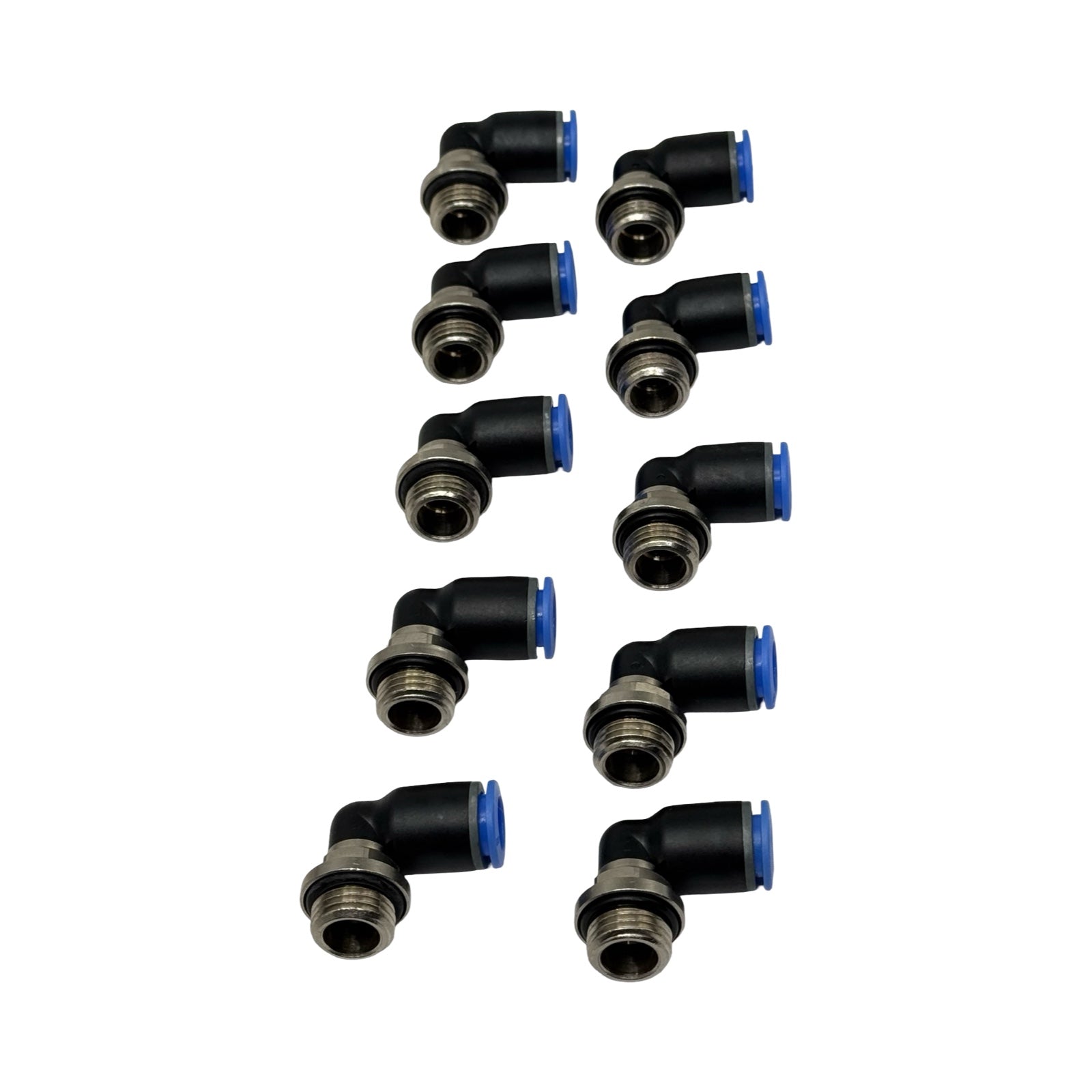 50x Riegler 109267 125.014-8 L-Steckverschraubung G1/4 Ø8mm Pneumatik