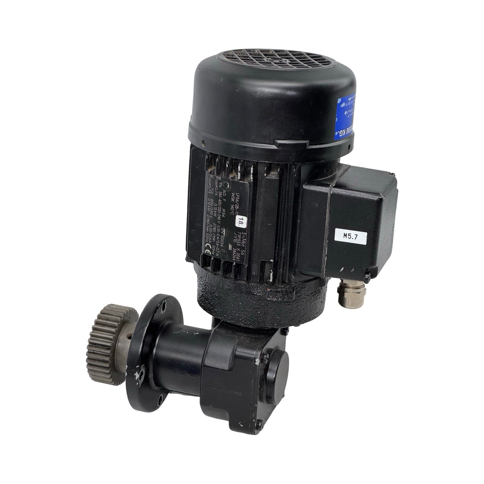 RGM Ruhrgetriebe 3~Motor LF56/2B-11 Getriebemotor 0,12kW IP54 2780rpm